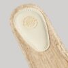 Canvas Espadrille Overlay Sliders