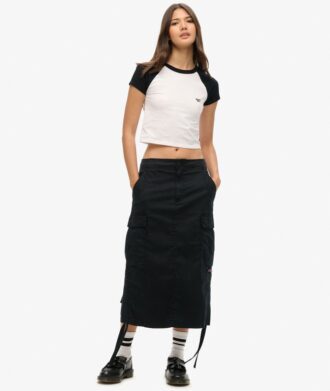 Cargo Midi Skirt