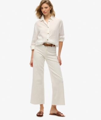 Casual Linen Boyfriend Shirt