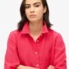 Casual Linen Boyfriend Shirt