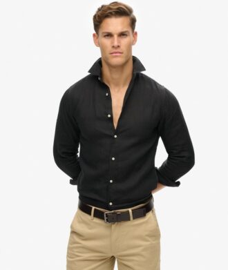 Casual Linen Long Sleeve Shirt
