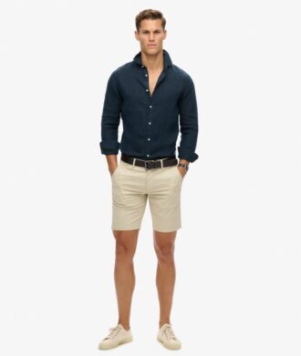 Casual Linen Long Sleeve Shirt