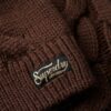 Chain Cable Knit Polo Jumper
