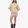 Check Mini Skirt
