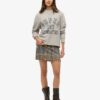 Check Mini Skirt