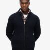 Chunky Knit Zip Through Cardigan