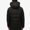 City Chevron Padded Parka Coat