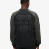 College Graphic Jersey Bomber Jacket