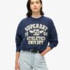 College Script Loose Sweatshirt