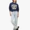 College Script Loose Sweatshirt