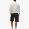 Contrast Stitch Cargo Shorts