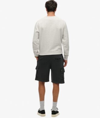 Contrast Stitch Cargo Shorts