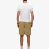 Contrast Stitch Cargo Shorts