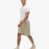 Contrast Stitch Cargo Shorts