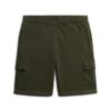 Contrast Stitch Cargo Shorts