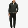 Contrast Stitch Half Zip Sweatshirt Contrast Stitch Half Zip Sweatshirt
