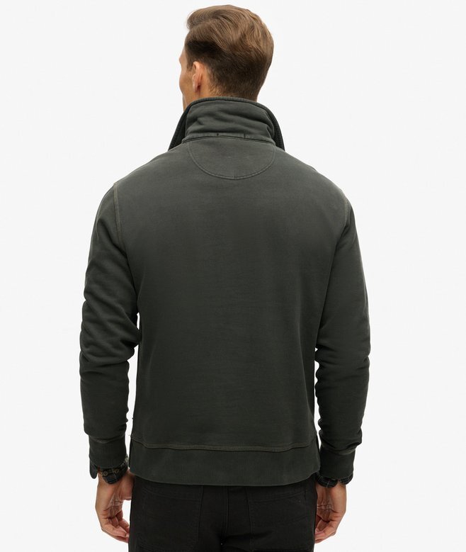 Contrast Stitch Half Zip Sweatshirt Contrast Stitch Half Zip Sweatshirt