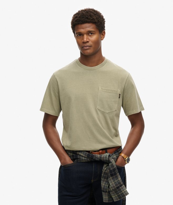 Contrast Stitch Pocket T-Shirt Contrast Stitch Pocket T-Shirt