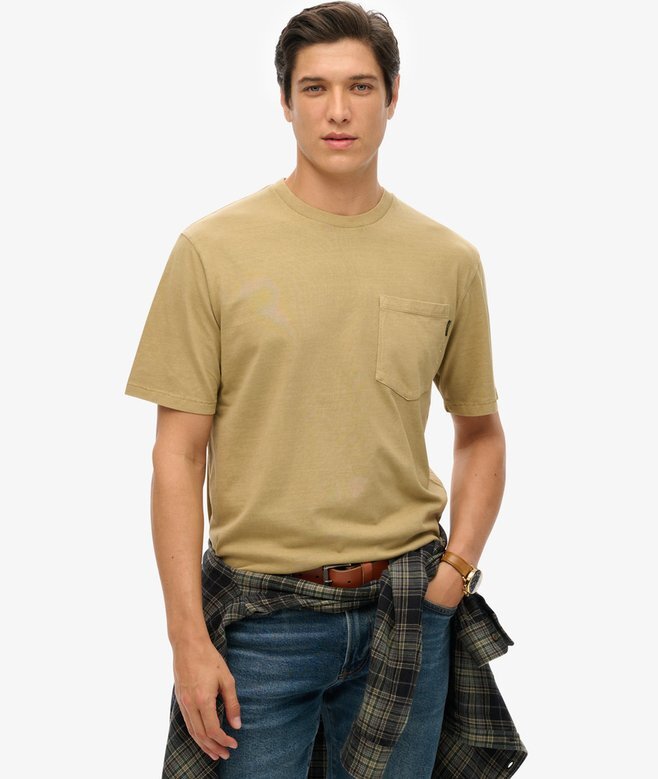 Contrast Stitch Pocket T-Shirt Contrast Stitch Pocket T-Shirt