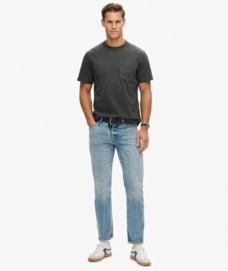 Contrast Stitch Pocket T-Shirt