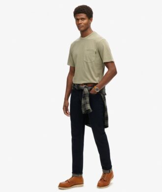 Contrast Stitch Pocket T-Shirt