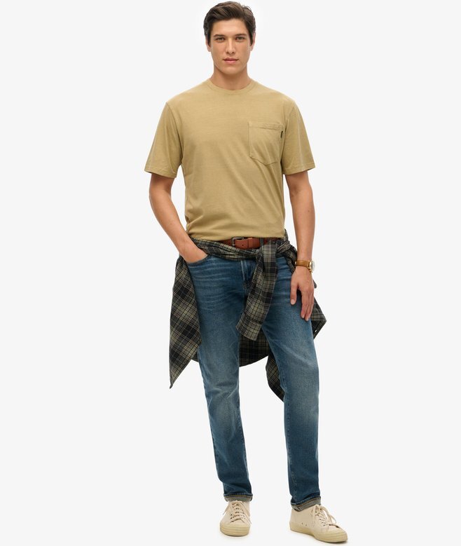 Contrast Stitch Pocket T-Shirt Contrast Stitch Pocket T-Shirt