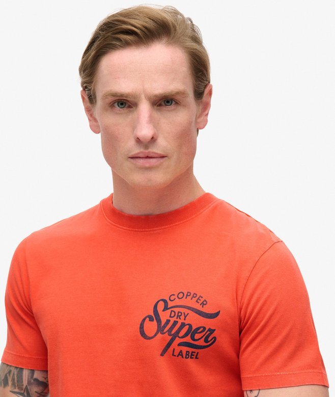 Copper Label Chest Graphic T-Shirt Copper Label Chest Graphic T-Shirt