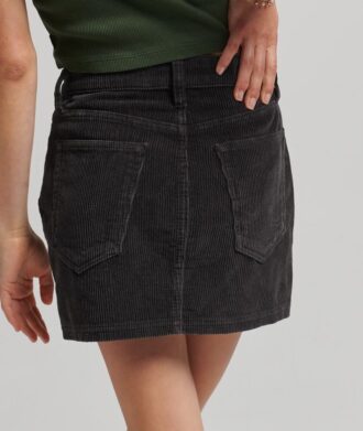 Cord Mini Skirt