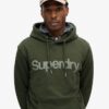 Core Logo City Loose Fit Hoodie