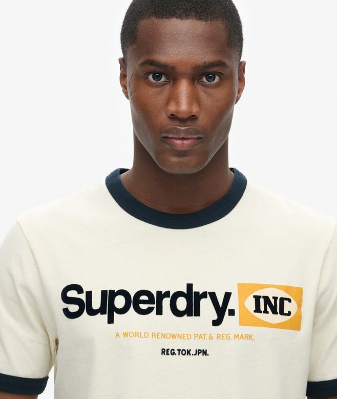 Core Logo Ringer Workwear Graphic T-Shirt Core Logo Ringer Workwear Graphic T-Shirt