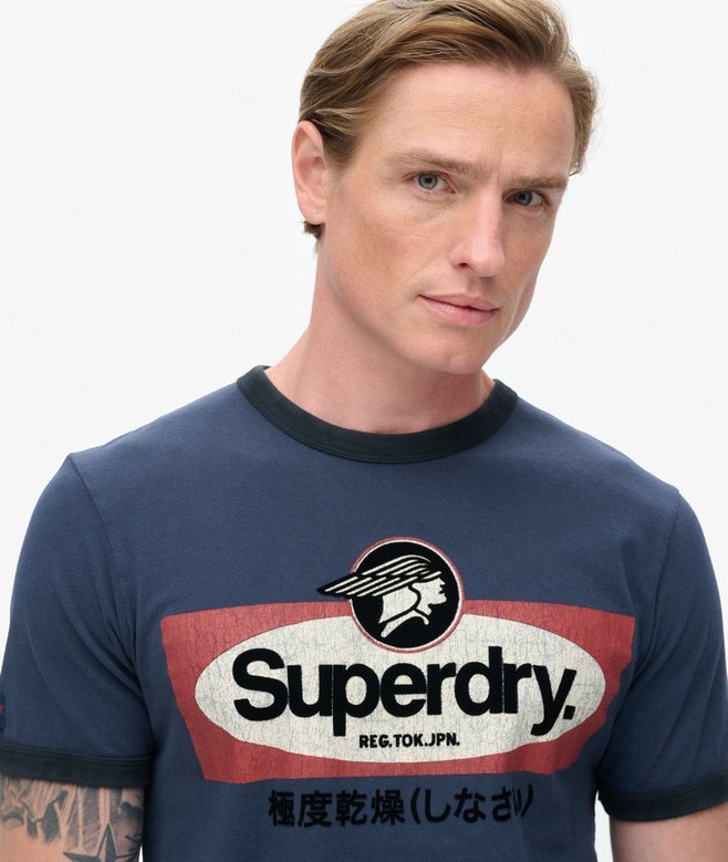 Core Logo Ringer Workwear Graphic T-Shirt Core Logo Ringer Workwear Graphic T-Shirt
