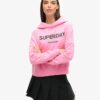 Core Sport Crop Box Hoodie