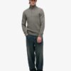 Cotton Classics Half-Zip Knitted Jumper
