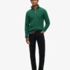 Cotton Classics Half-Zip Knitted Jumper
