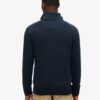 Cotton Classics Half-Zip Knitted Jumper