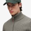 Cotton Classics Half-Zip Knitted Jumper