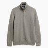 Cotton Classics Half-Zip Knitted Jumper