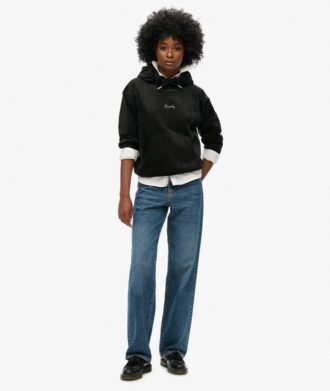 Country Club Velour Loose Hoodie