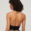 Cowl Neck Halter Sequin Top