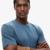 Crew Neck Slub Short Sleeved T-Shirt