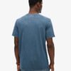 Crew Neck Slub Short Sleeved T-Shirt