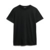 Crew Neck Slub Short Sleeved T-Shirt