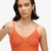 Crochet Cami Mini Dress