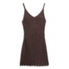 Crochet Cami Mini Dress