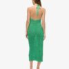 Crochet Halter Maxi Dress