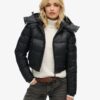 Crop Hooded Fuji Jacket