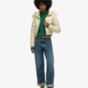 Crop Hooded Fuji Jacket
