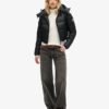 Crop Hooded Fuji Jacket