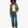 Crop Hooded Fuji Jacket