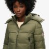 Crop Hooded Fuji Jacket